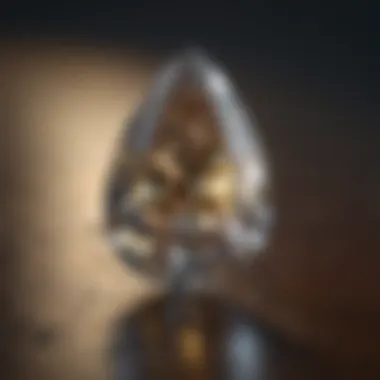 Masterful Craftsmanship of a Teardrop Diamond Craftsmanship of Teardrop Diamond