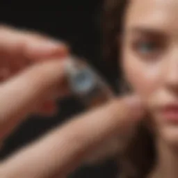 Measuring tape wrapped around a finger