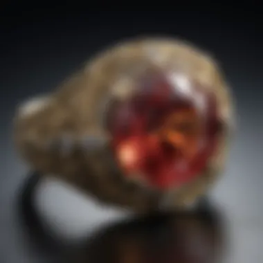 The Art of Antique Ring Craftsmanship A skilled artisan crafting a delicate antique ring