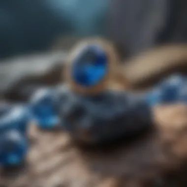 The Origins of Bright Blue Sapphires A picturesque view of sapphire mines in their natural setting