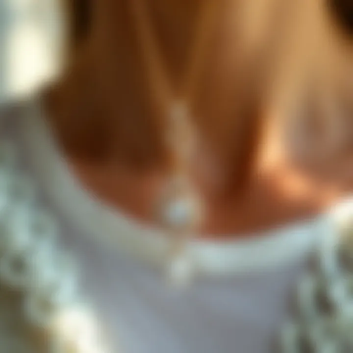 Elegant diamond chain pendant showcasing exquisite craftsmanship