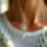 Exquisite Craftsmanship of Diamond Chain Pendants Elegant diamond chain pendant showcasing exquisite craftsmanship