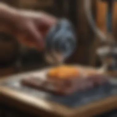 The Mechanics of a Lapidary Polisher Detailed view of a lapidary polisher, emphasizing its design and functionality