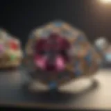 Elegant jewelry display showcasing various designs