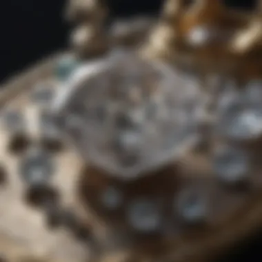A historical depiction of diamonds in various cultures throughout history