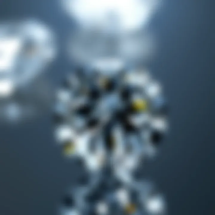 A chart illustrating the grading criteria for diamonds.