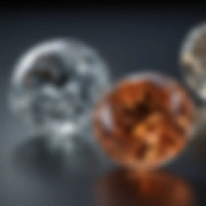 Comparison of natural vs synthetic diamond growth timelines