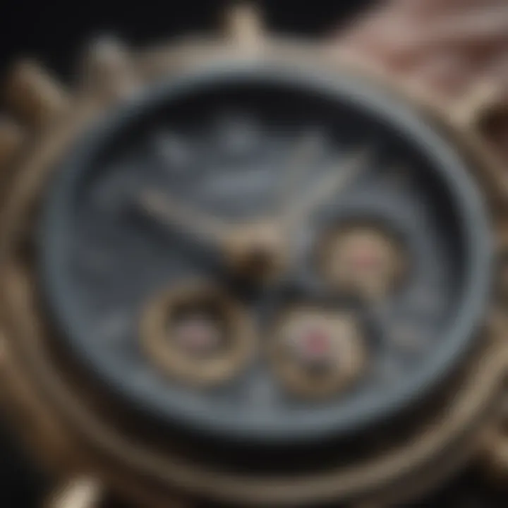 Artisan craftsmen working meticulously on watch movements.