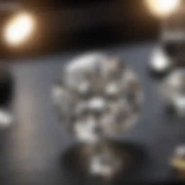 Manufacturing Synthetic Moissanite A detailed infographic explaining the manufacturing process of synthetic moissanite.
