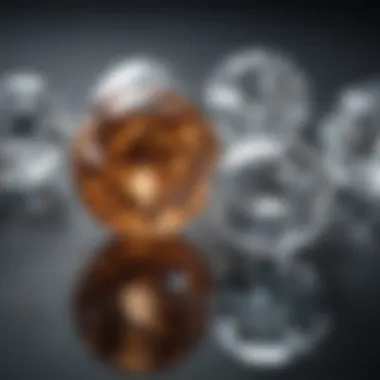 Lab-Grown vs Natural Diamonds: Key Differences A visual comparison of lab-grown and natural diamonds showcasing their differences