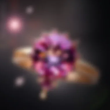 Metaphysical Significance of Pink Sapphire A mystical depiction of the metaphysical properties associated with pink sapphire