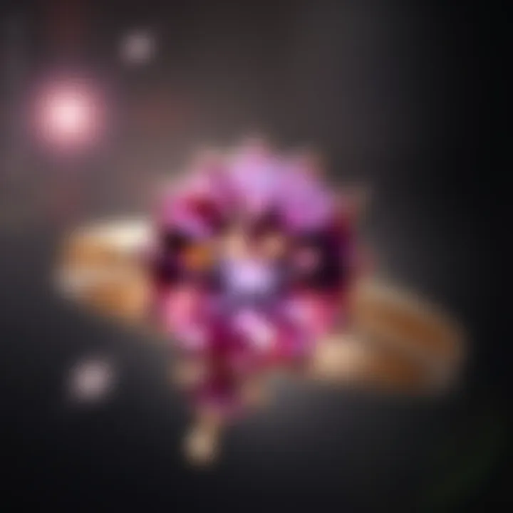 Metaphysical Significance of Pink Sapphire A mystical depiction of the metaphysical properties associated with pink sapphire