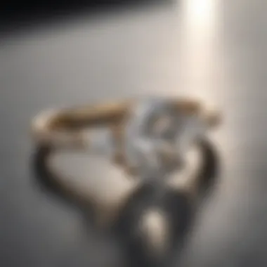 Contemporary Oval Cut Engagement Ring Contemporary oval cut engagement ring with a sleek design