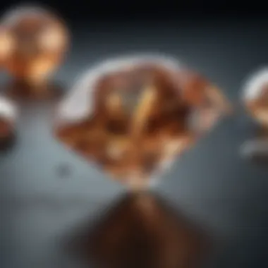 Impurities and Structural Defects in Diamonds Diagram explaining impurities and structural defects affecting diamond hues.