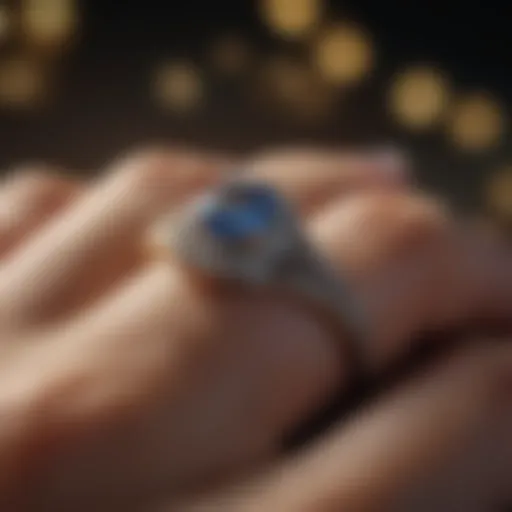 Cultural symbols associated with engagement rings