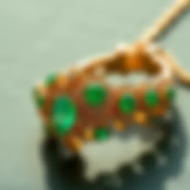 Cultural Significance of Emeralds Historical artifacts adorned with emeralds, illustrating their cultural significance across generations.