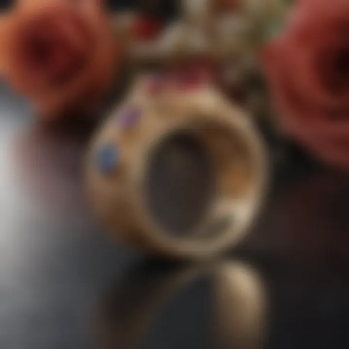 Historical context of the wedding ring's design