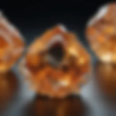 Captivating Topaz Crystal Formation Radiant Topaz Crystal Formation
