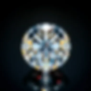The Brilliance of Diamonds: An Up-Close Perspective A close-up view of a shimmering diamond showcasing its brilliance and clarity