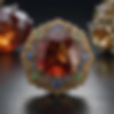 Historical artifacts featuring the August birthstone in ancient jewelry