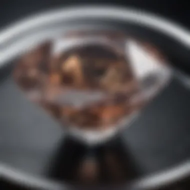 Weighing Diamonds: The Importance of Precision A scale measuring the weight of a diamond