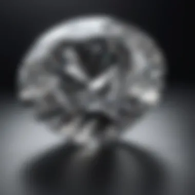 Infographic detailing factors influencing diamond carat weight