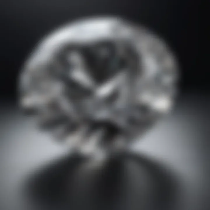 Infographic detailing factors influencing diamond carat weight