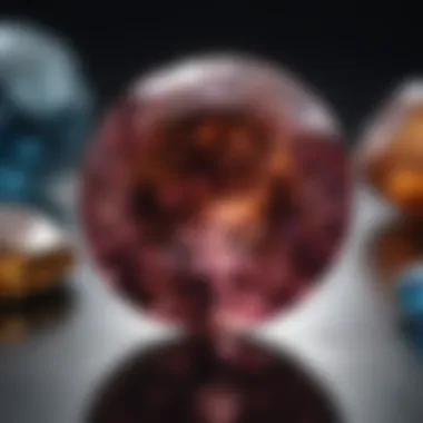 Brilliance of Certified Gemstones Close-up of a certified gemstone showcasing its brilliance and clarity.
