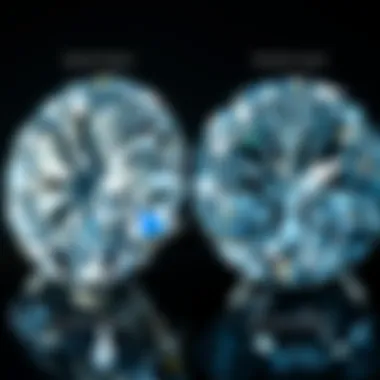 Comparative analysis of diamonds based on certification criteria