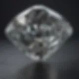 Illustration of diamond fraction size categories