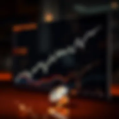 Graph showing diamond market price trends