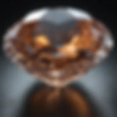 Factors Affecting Diamond Prices Chart illustrating the factors affecting diamond prices