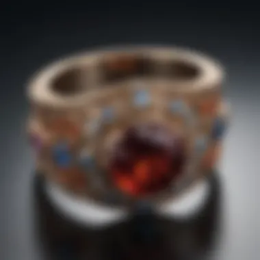 Diverse Jewelry Styles: A Visual Collection A visually appealing arrangement of various jewelry types including necklaces and rings