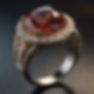 Custom jewelry design showcasing ring fit