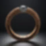 Diagram illustrating the concept of internal diameter in ring sizing