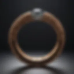 Diagram illustrating the concept of internal diameter in ring sizing
