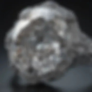 The Brilliance of a Well-Cut Diamond Detailed close-up of a diamond ring displaying its brilliance and cut