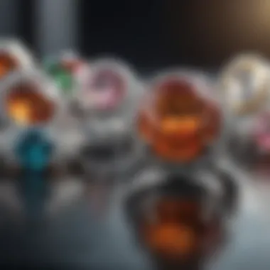 Market Trends in Diamond Pricing Visual representation of market trends affecting diamond pricing