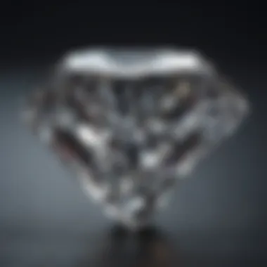 The Impact of Cut on Diamond Quality Close-up of a diamond showcasing its brilliant cut