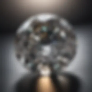 Brilliant Cut Diamond An exquisite diamond showcasing its brilliant cut