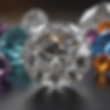 Shapes and Their Influence on Diamond Size Illustration showcasing different diamond shapes and their visual impact