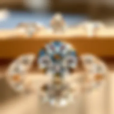 A display of various diamond shapes highlighting options for buyers