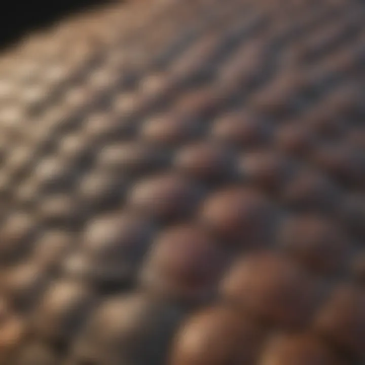 Sustainable materials used in turtle shell roofing, depicting eco-friendly options for construction.