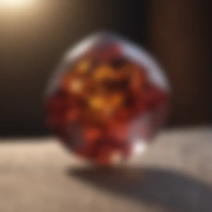 Gemstone Identification Guidebook Opened