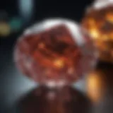 Radiant Gemstone Reflecting Light