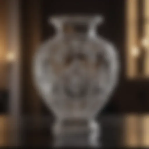 Elegant Crystal Vase Anniversary Gift Idea