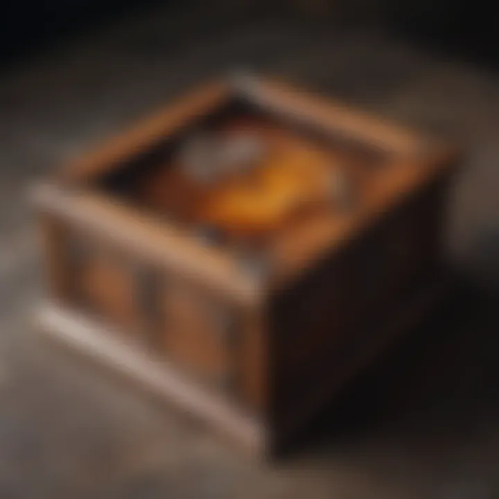 Handcrafted Wooden Jewelry Box Anniversary Gift