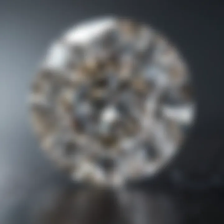 Shimmering Moissanite Gem