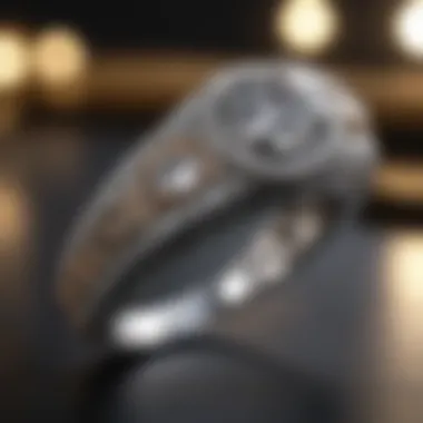 Opulent Diamond Encrusted Band Opulent Diamond Encrusted Band