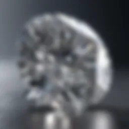 Sparkling Brilliance of White Diamond
